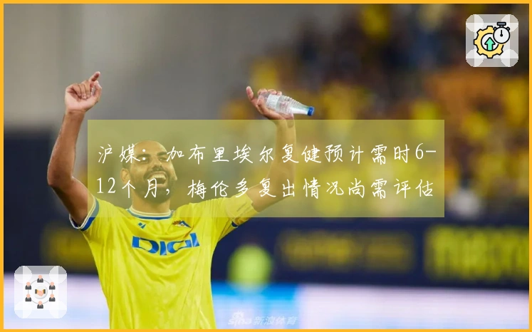 沪媒：加布里埃尔复健预计需时6-12个月，梅伦多复出情况尚需评估